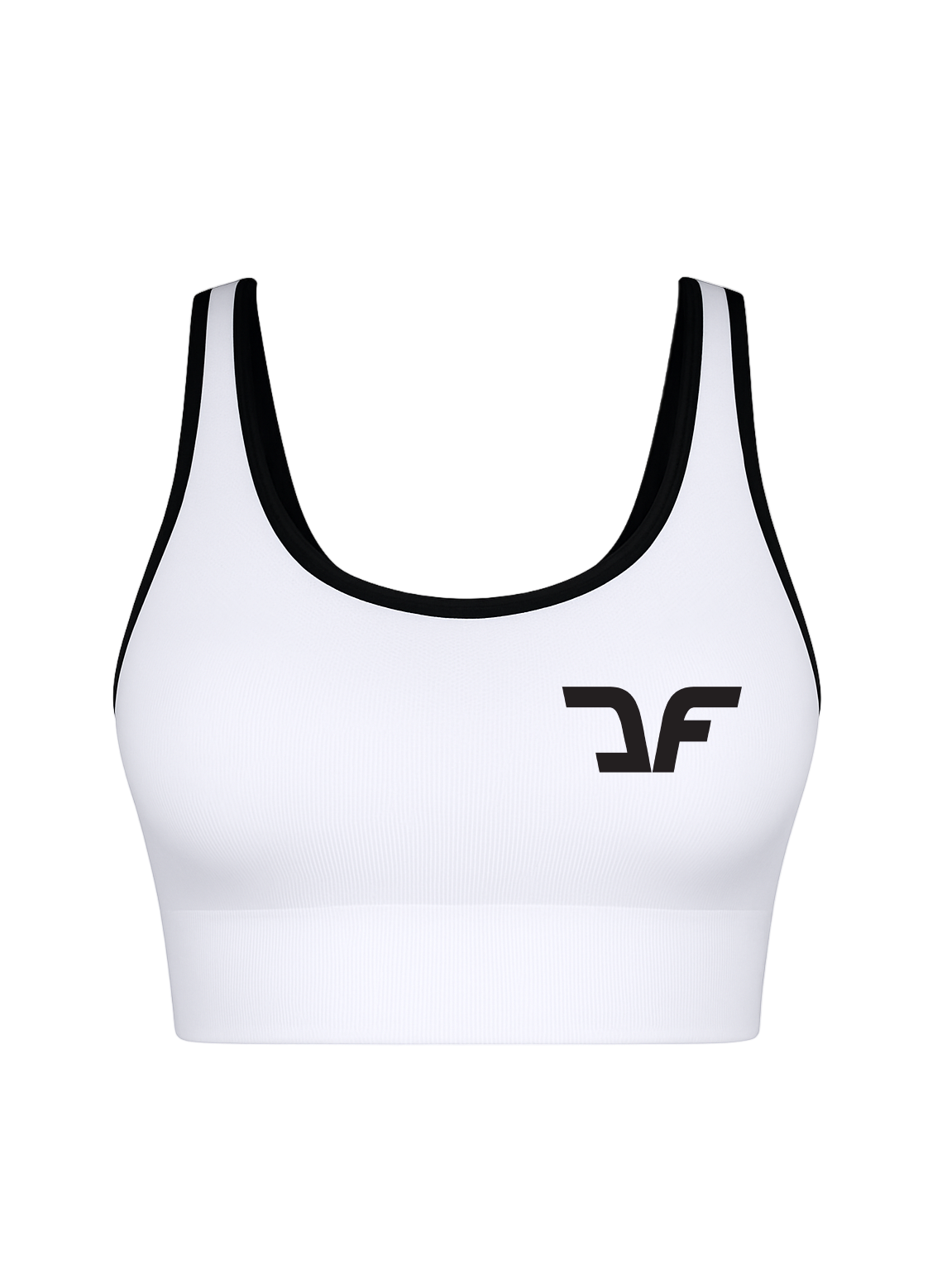 CF Feher fekete csíkos sport top