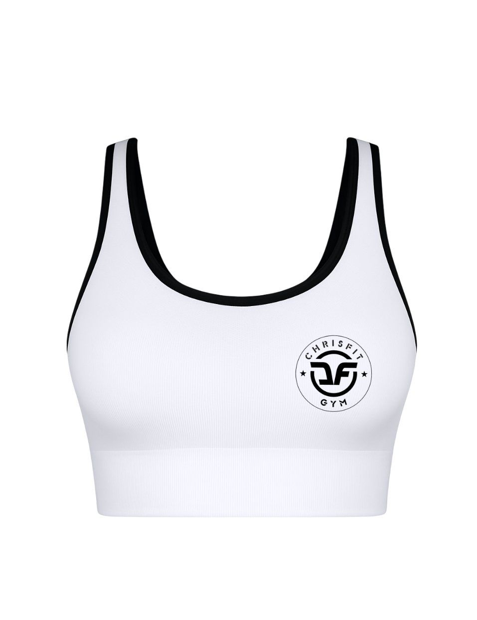 CF Feher fekete csíkos sport top