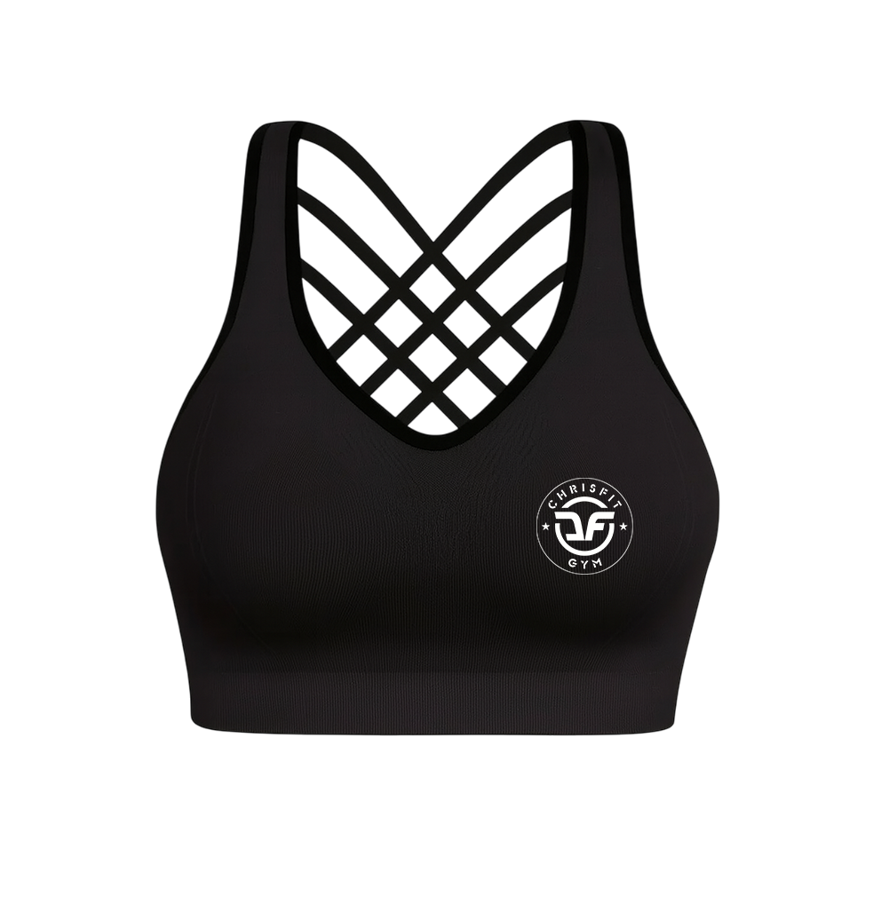 CF Feher fekete csíkos sport top